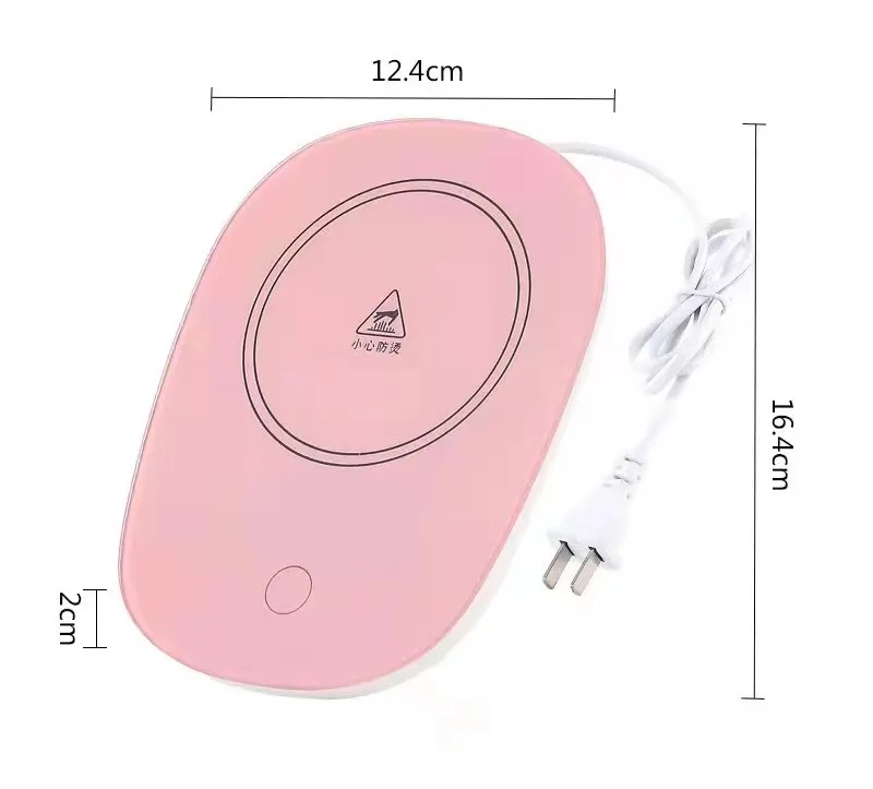 55 Degrees Cup Smart Usb Electric Heat Coffee Ceramic Mug Warmer Heating With