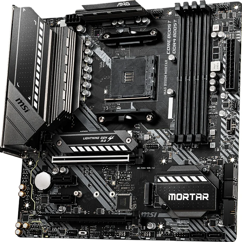  MSI B550M раствор AM4 AMD B550 SATA 6 ГБ/сек. mикро ATX Материнская плата RYZEN3 3900X 3700X 3600 и RYZEN4 4750