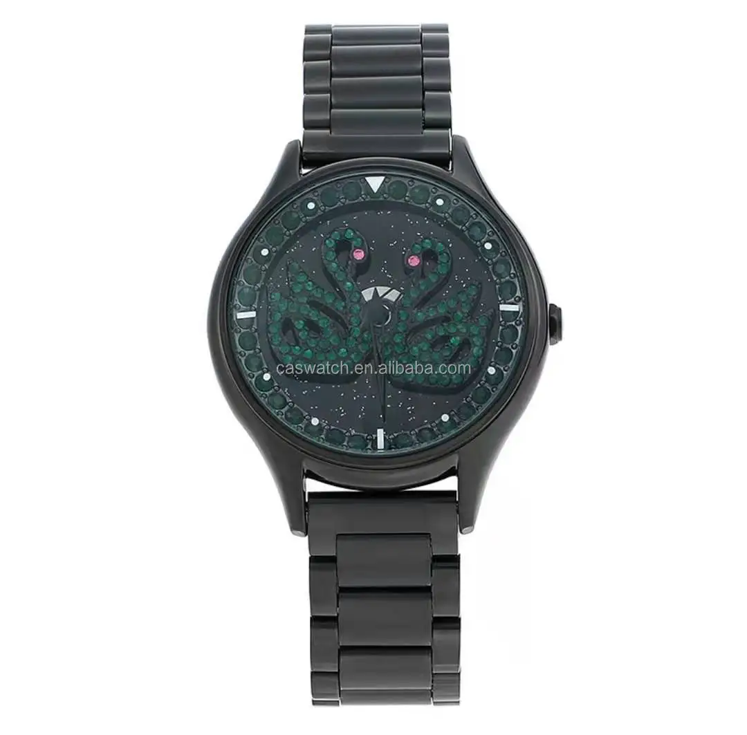 Прямая поставка с фабрики, Лидер продаж, высококачественные женские кварцевые часы-Хронограф из сплава, Роскошные автоматические наручные женские часы