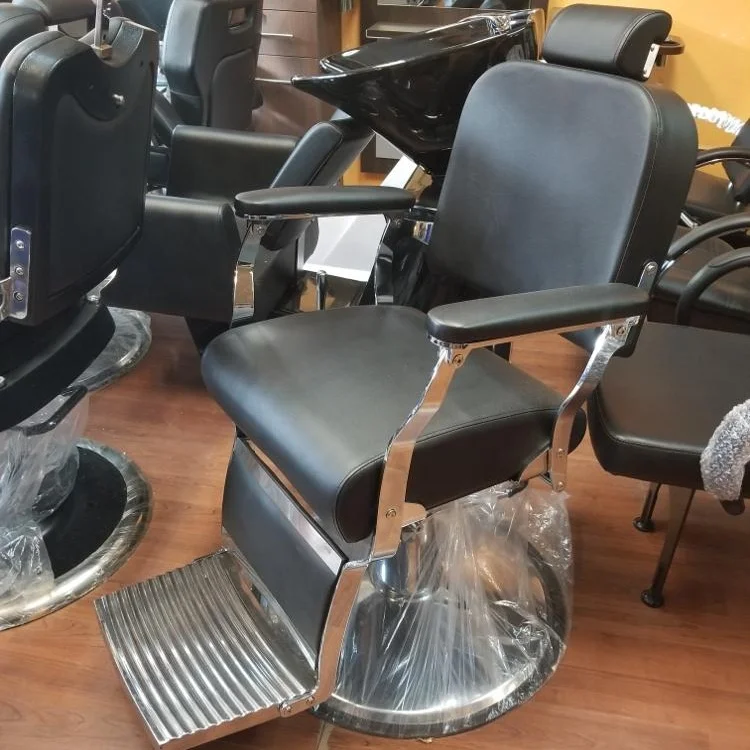 $88 cheap hair salon equipment barber station barber chair in Guanghzou