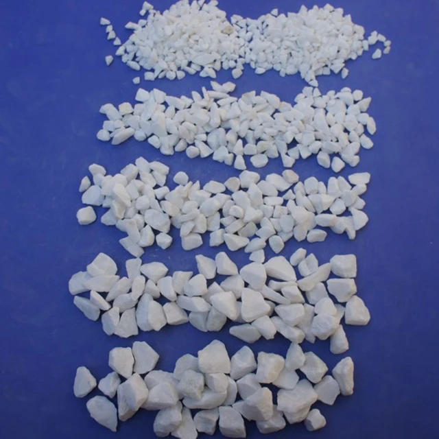 
White marble chips, marble stone chip, white gravel Hot Sale 