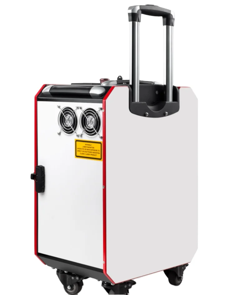 Portable 100w 200w fiber laser cleaning machine Laser  Rust Remover rust removal handheld laser cleaning machine