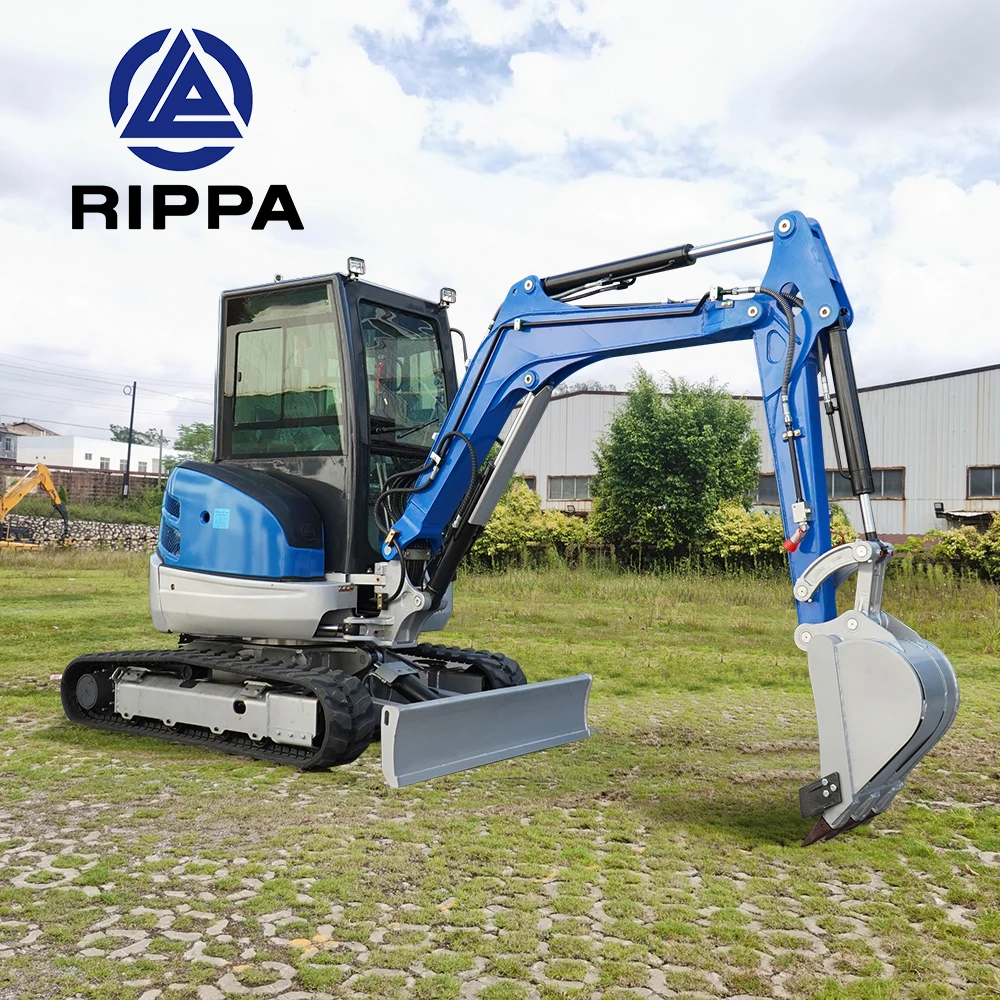 Rippa Самый дешевый Kubota двигатель машина для домашнего использования 2 3 5 тонн небольшой экскаватор мини-экскаватор