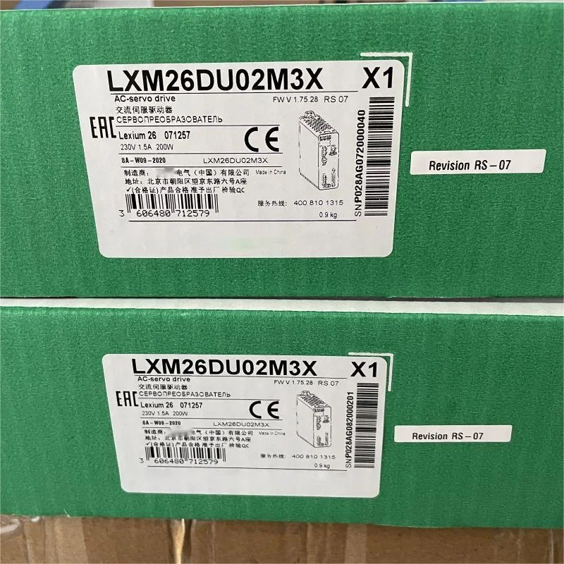 AC-servo drive LXM26DU02M3X new and original 200W in stock