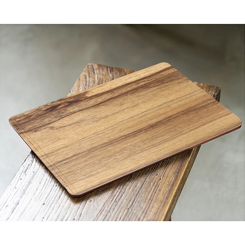 Жесткая защитная наклейка из натурального дерева для ноутбука Mac Pro, 13 дюймов, без сенсорной панели