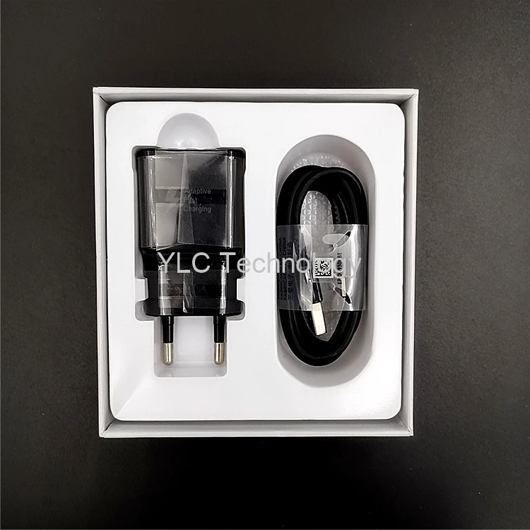 High quality travel charger power adapter with USB 3.0 data cable for Samsung S8 S9 fast charger