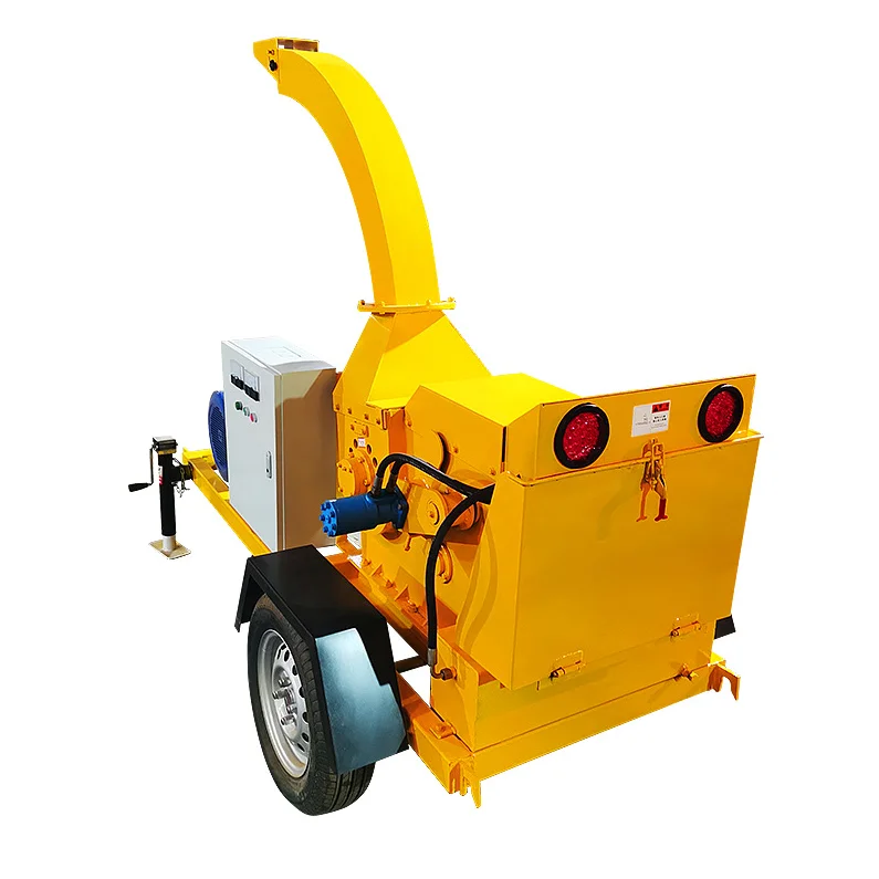 Multifunction Wood Crusher Chipper Log Grinding Machine Sawdust Shaving Making Machine