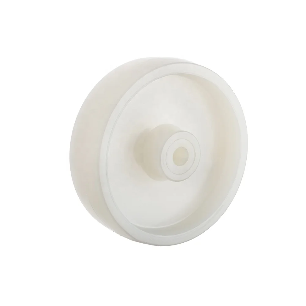 Nylon wheel with bearing 5inch  swivel top plate locking total brake industrial  castors  PA caster locking caster wheel