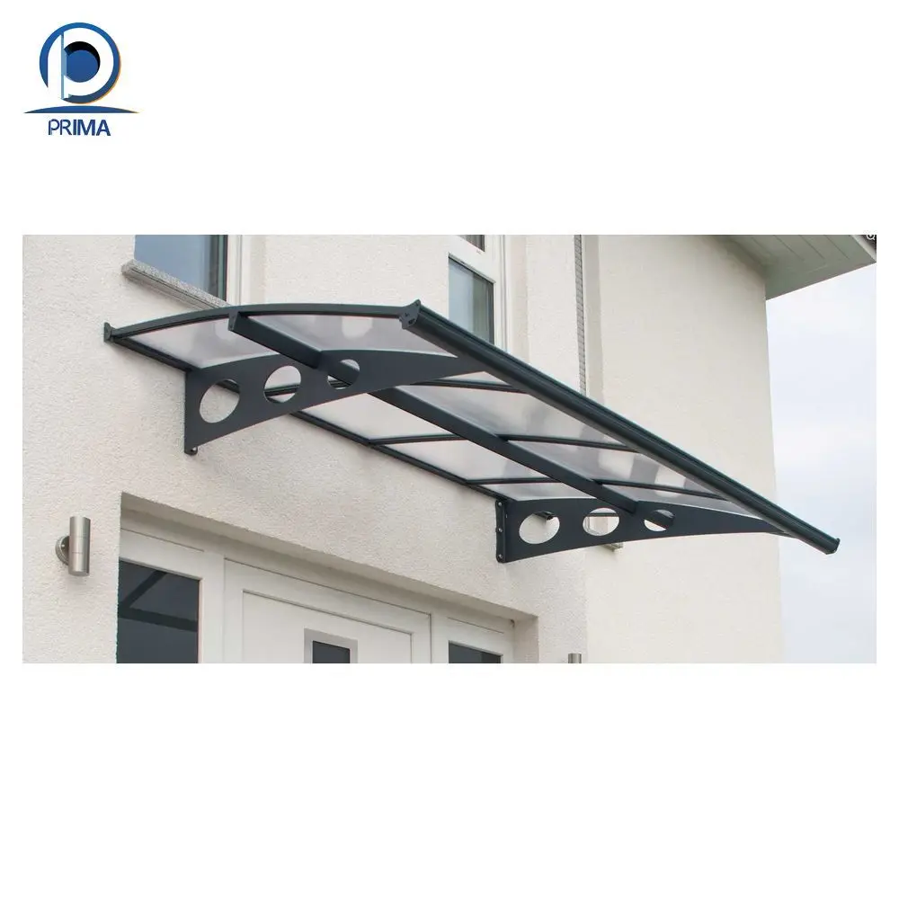 Hot Sale Strong Aluminum Structure Waterproof Aluminum Factory wholesaleCanopy Roof Polycarbonate Balcony Patio Cover Canopy