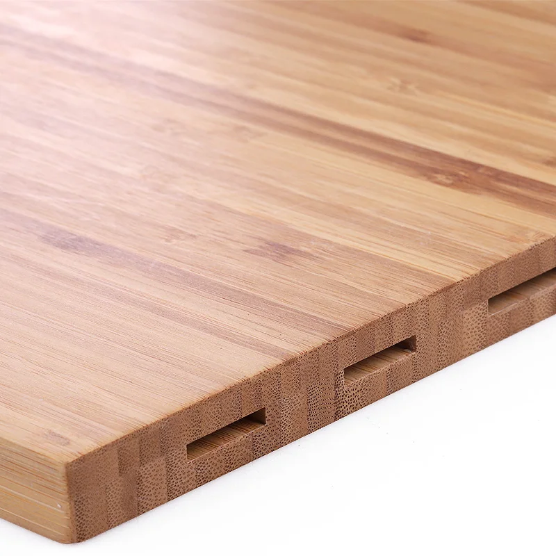 Multifunctional 3 in 1 IPad holder cut board knives holder bamboo wood chopping board with tray