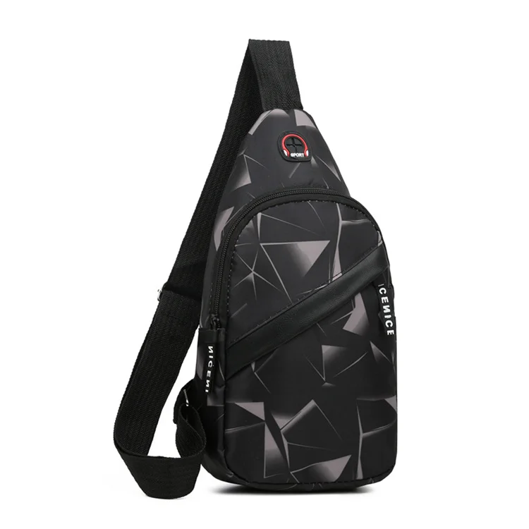 Low price wholesale New Design Portable Practical Simple Leisure Men Sports Youth Hip Chest Bag