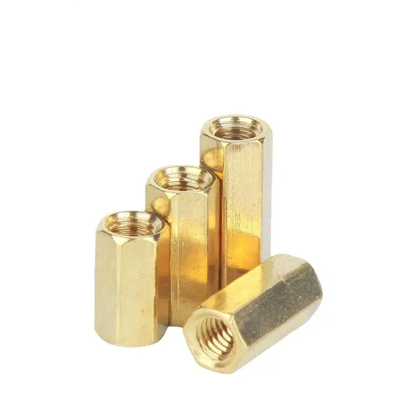 M3 M4 M5 M6 Double pass brass hexagon standoff spacer