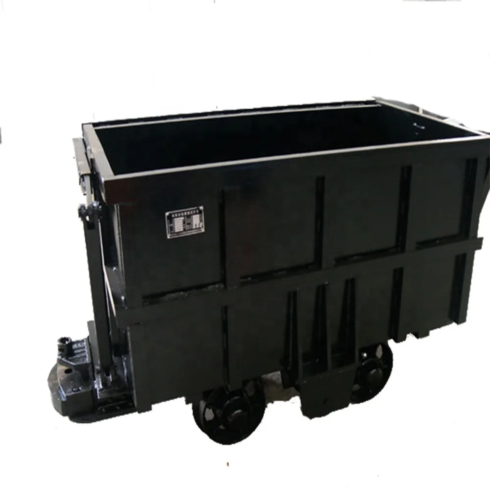 Mining Coal Cart Single-side Curved Rail Dumping Mine Ore Carts Price Underground Narrow Gauge Mine Car For Sale