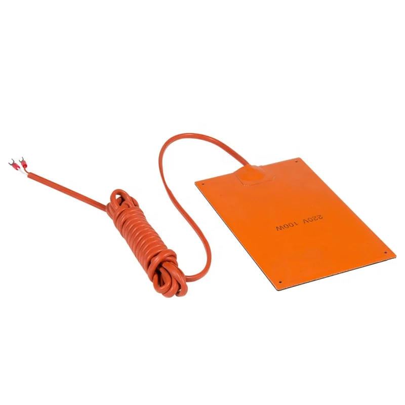 Industrial custom flexible silicone rubber heater heating pad 12v heating element