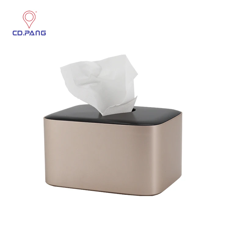 CD PANG elegant napkin dispenser for table gold tissue box