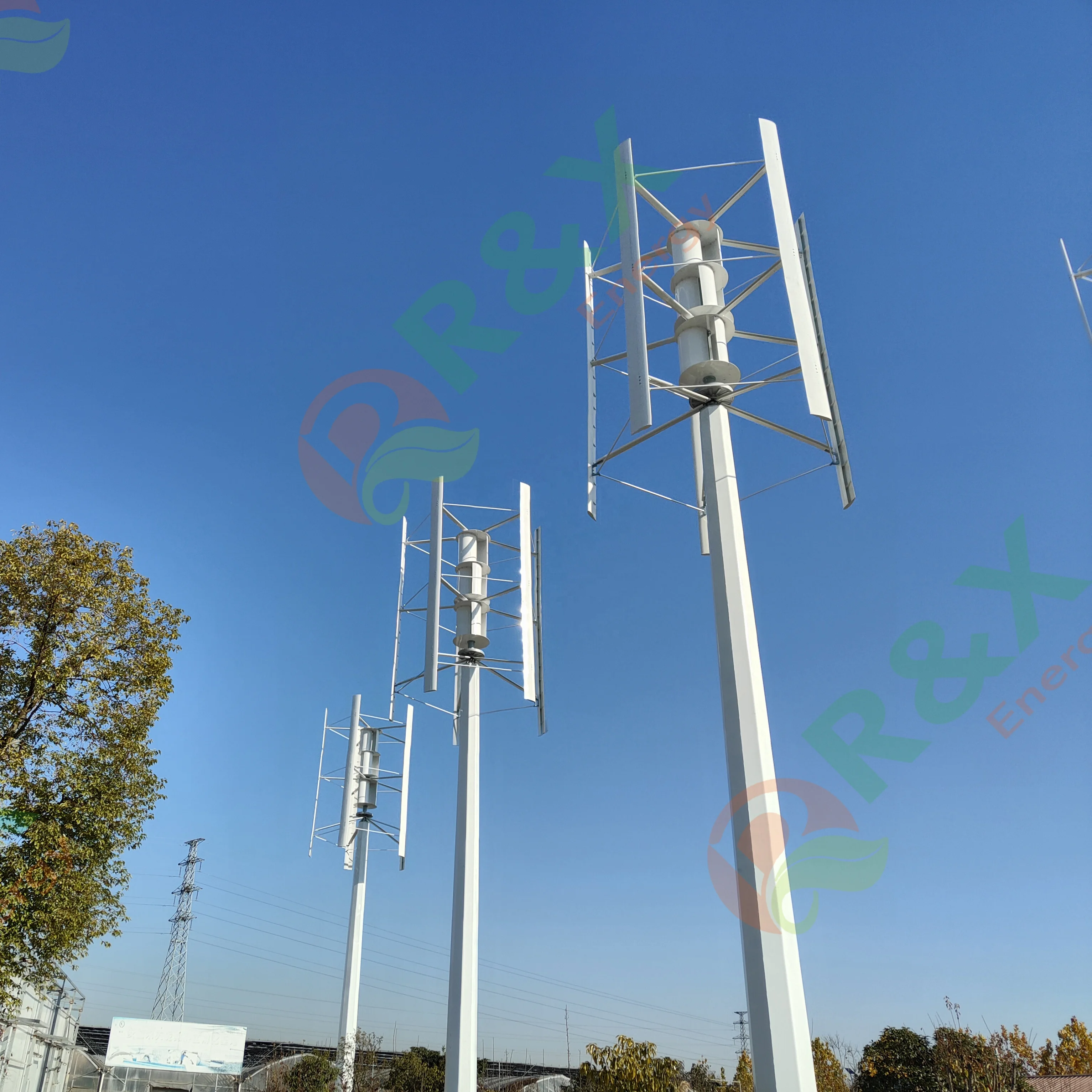20KW 15kw 10kw 5kw 3kw Wind Turbines Generator with High Efficiency Inverter Hybrid