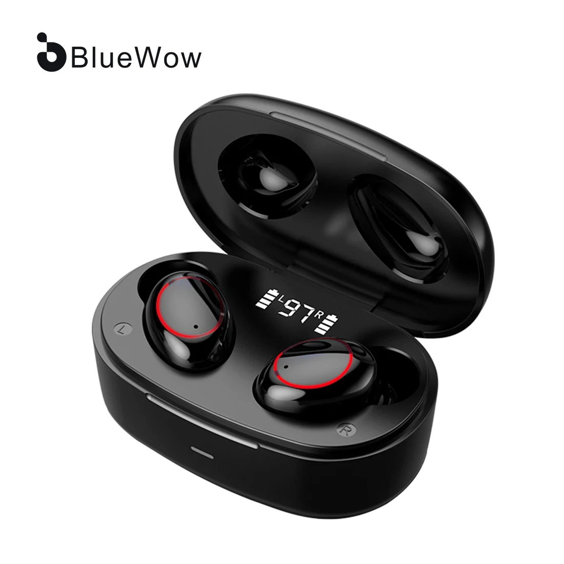 
Free Sample F9 Mini TWS Earbuds Wireless Earphone True Wireless Gaming Headset with Mic Charging Case with OEM Design 