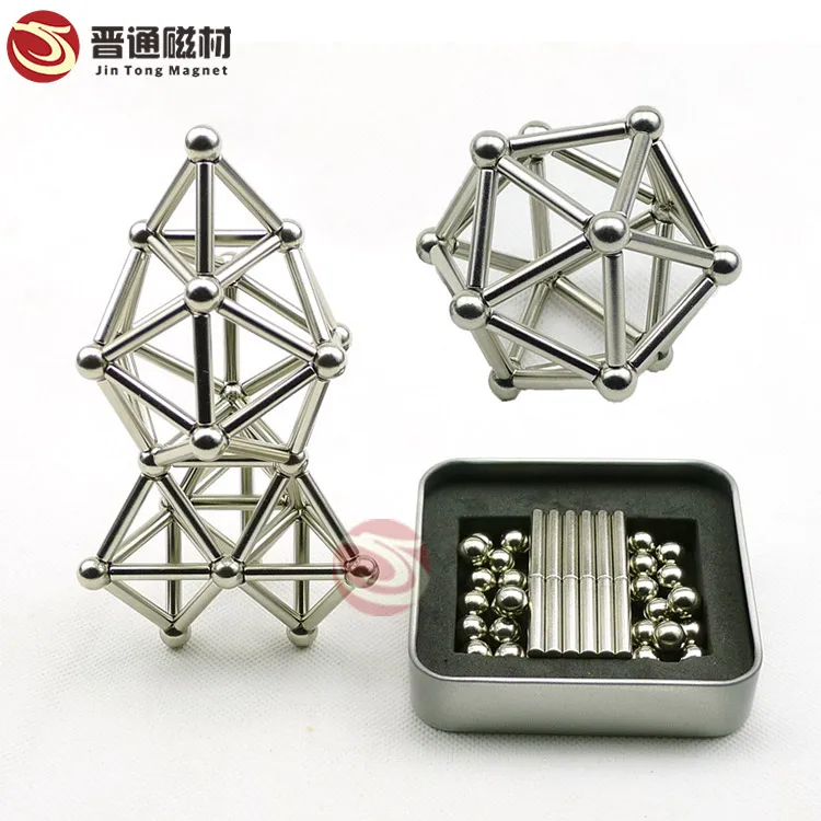  Интеллект DIY магнитные строительные игры игрушки Магнитные стержни палочки и