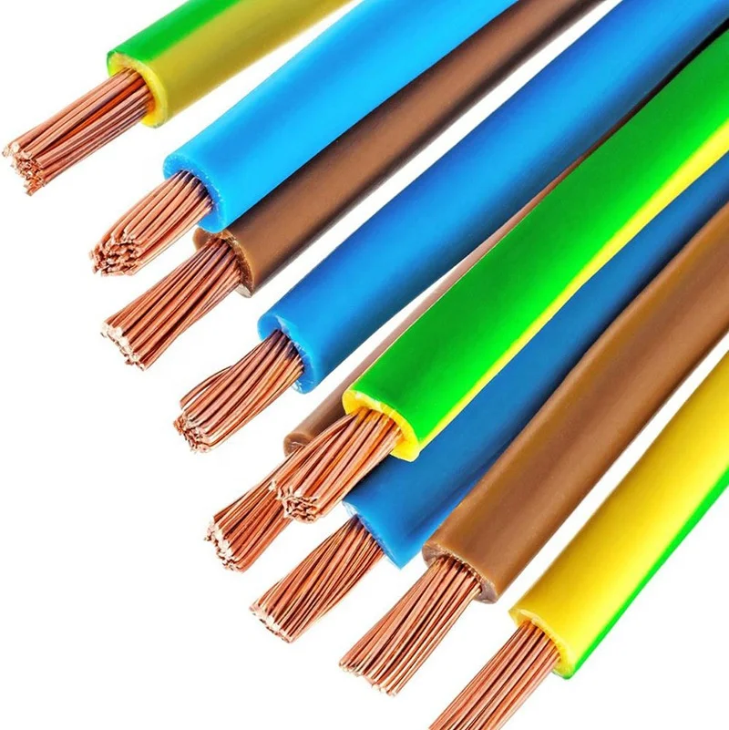 SO9001 Certified flexible cable 750v copper 1.5mm 2.5mm wire and electric cable bv bvr bvv bvvb rv rvv  household wire