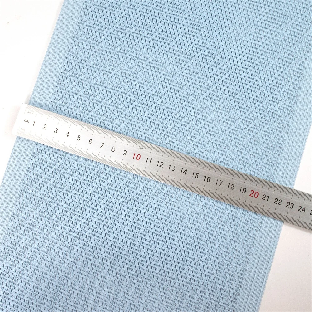 Sustainable woven polyester fabric crochet mesh elastic bandage medical band for wide elastic belly wrap