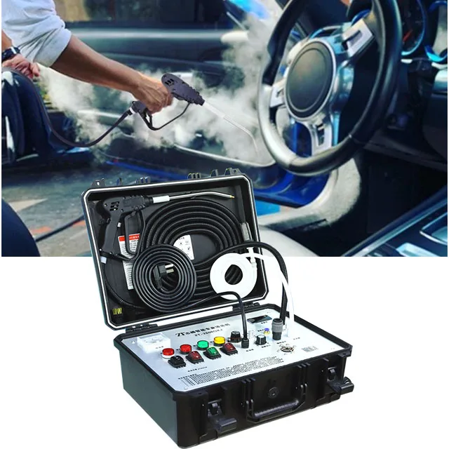 optima car wash kit small steam cleaner for car interior cleaning kit stream steamer car washer