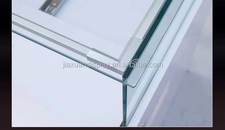 Mobile Phone Display Counter showcase Glass for
