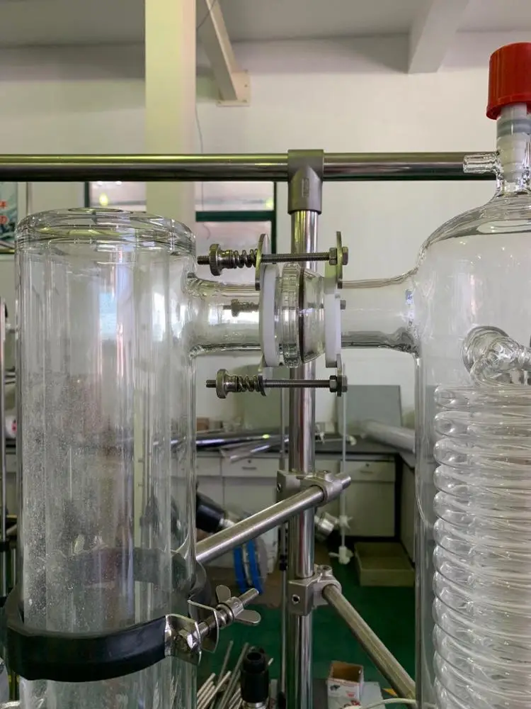 Stock Avavilable  short path wiped film molecular distillation equipment