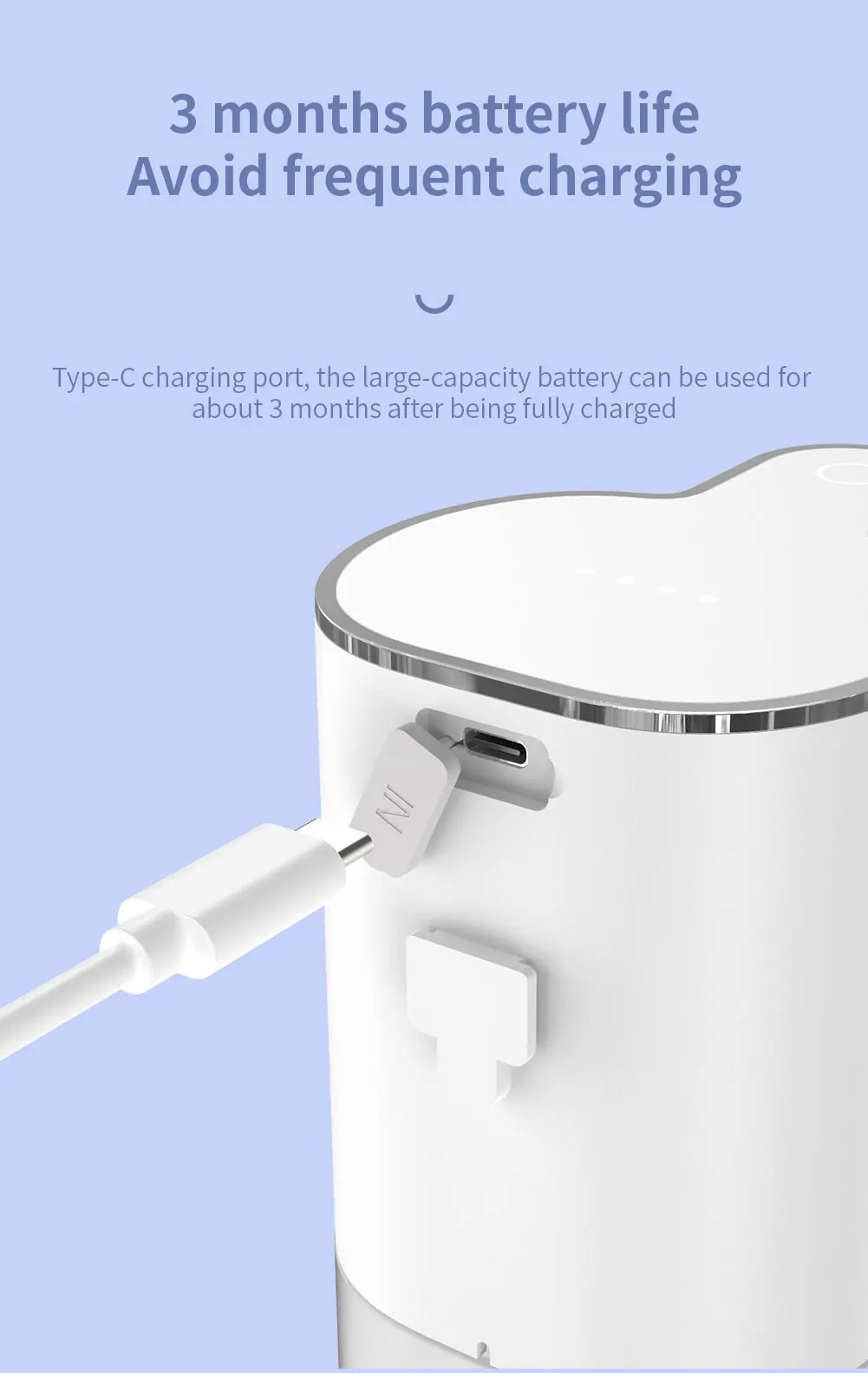 Guangdong Electric Auto Touchless Plastic Wall Mounted Sanitizer Dispensers  Liquid Smart Hand Automatic Foaming Soap Dispenser