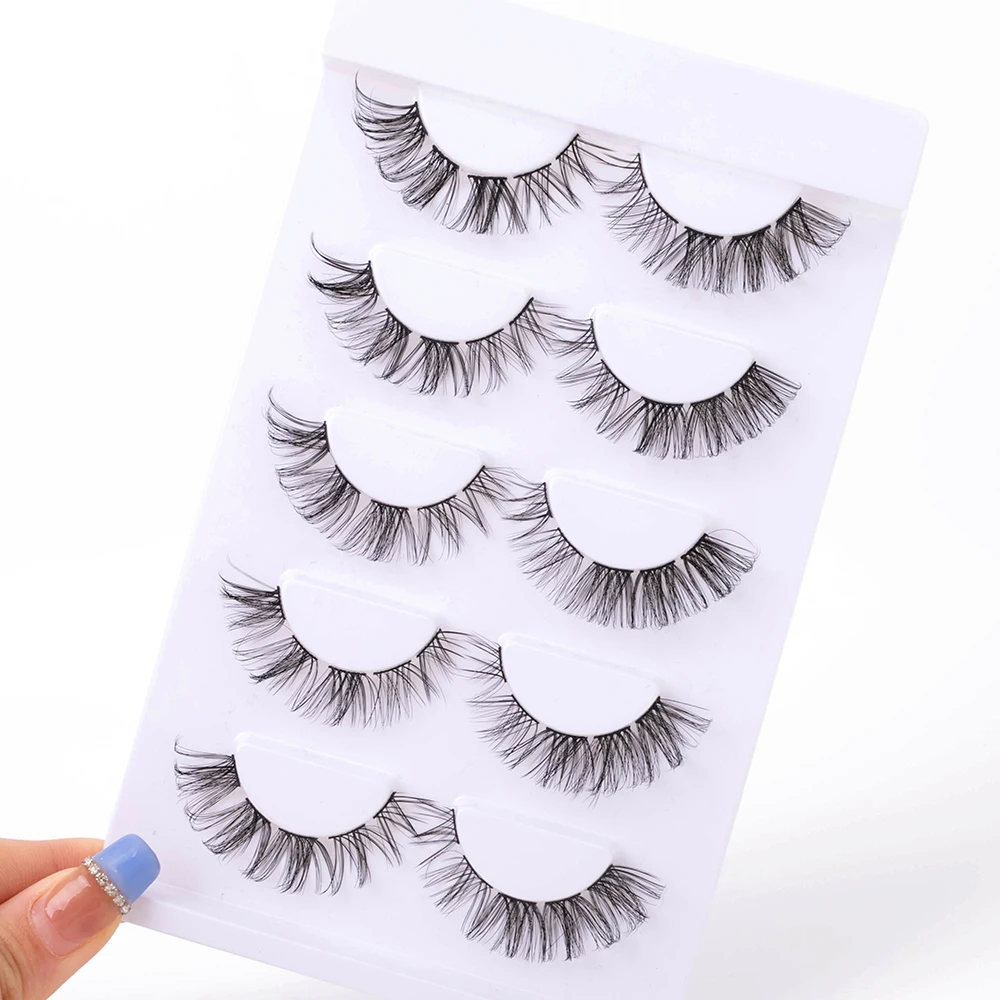 Yiernuo private label eyelash cluster extensions precut segmented cluster diy lash