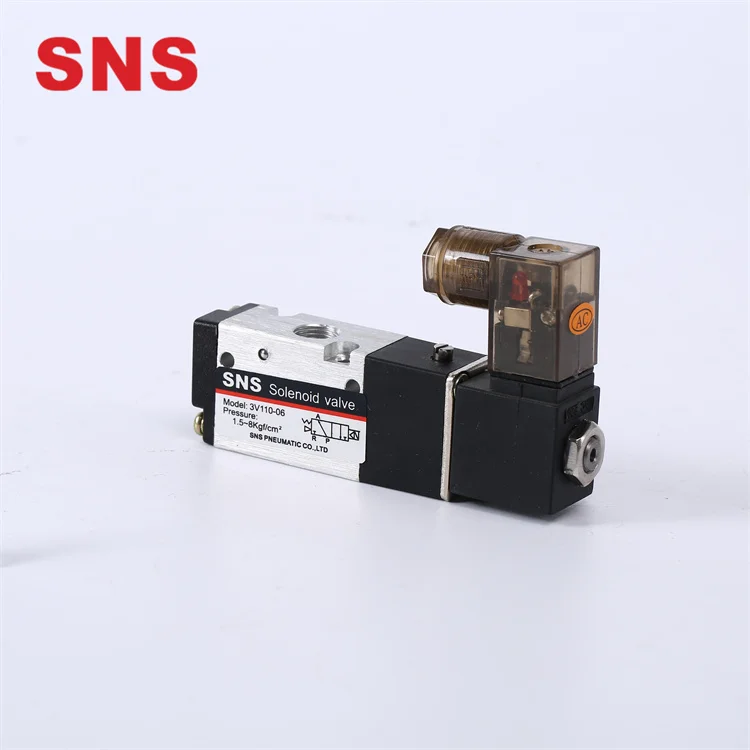 Best Quality Pneumatic Parts Control Element 3 Way Pneumatic Air 3v Solenoid Valve