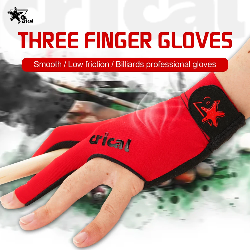 CRICAL 3 Fingers Billiard  Comfortable Snooker Cue  Right Hand & Left Hand Billiard Training  Accessories