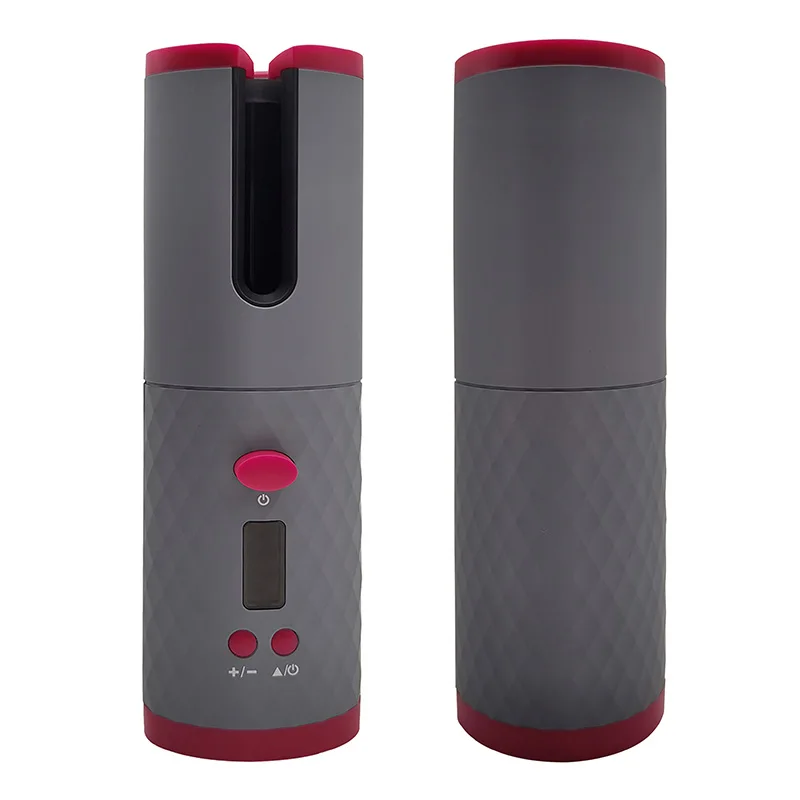 
professional usb rechargeable wireless hair curler rotating automatic curling iron portable auto magic cordless hair curler 