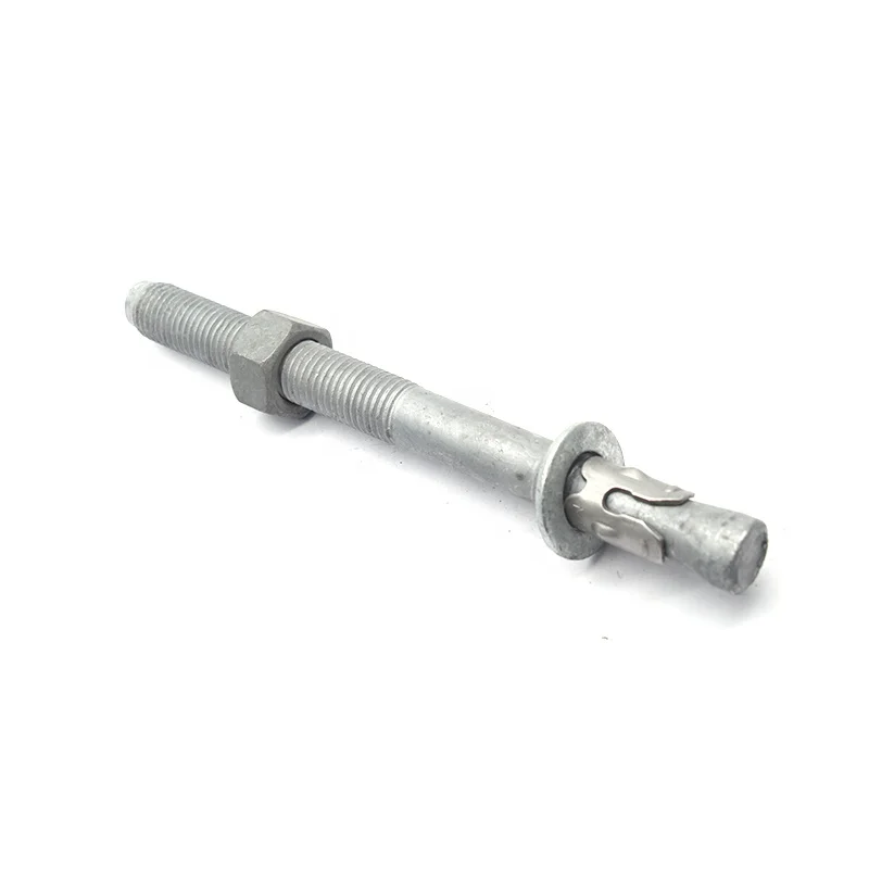 Stainless Steel Concrete Wedge Anchor Expansion Bolt High Quality Steel Wedge Anchor Bolt Car Repair Gecko