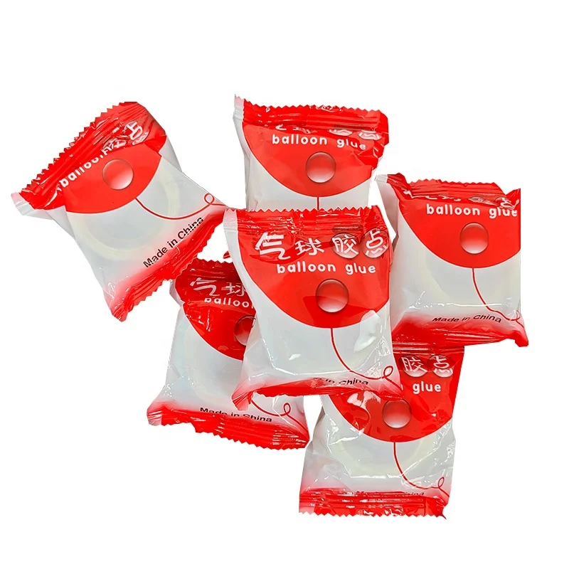 Balloon Tool Accessories Balloon Chain Knotter 100 Dots Balloon Glue Dot Removable Adhesive Dots for Party Using Pasting