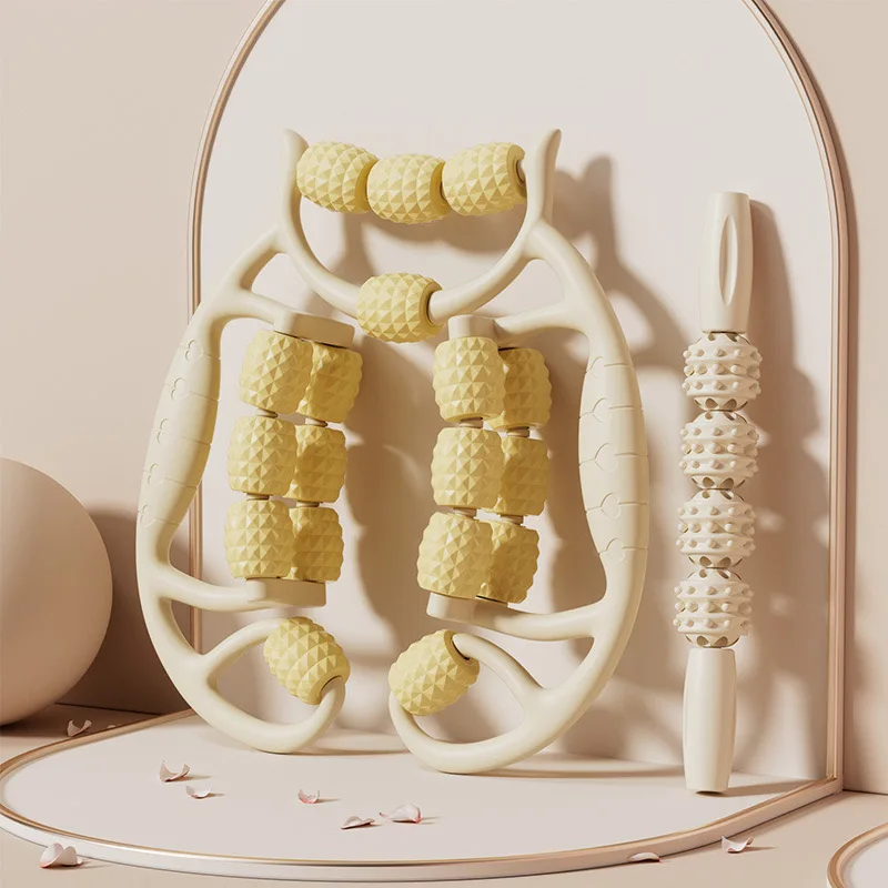 CONWAY FMR004 Factory Price Yoga Massage Roller Foam Muscle Relax Roller Massager Deep Tissue Leg Clamp Roller