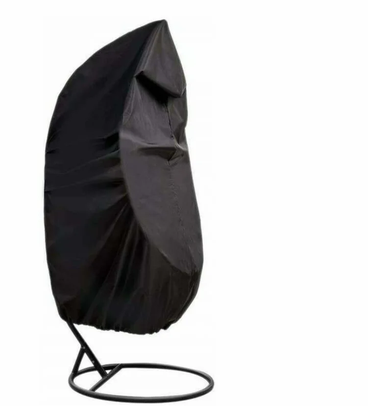 Открытый водонепроницаемый садовый стул крышка 600D Ткань Оксфорд лучшее тяжелых стационарный постоянного качающийся стул яичка ротанга крышка