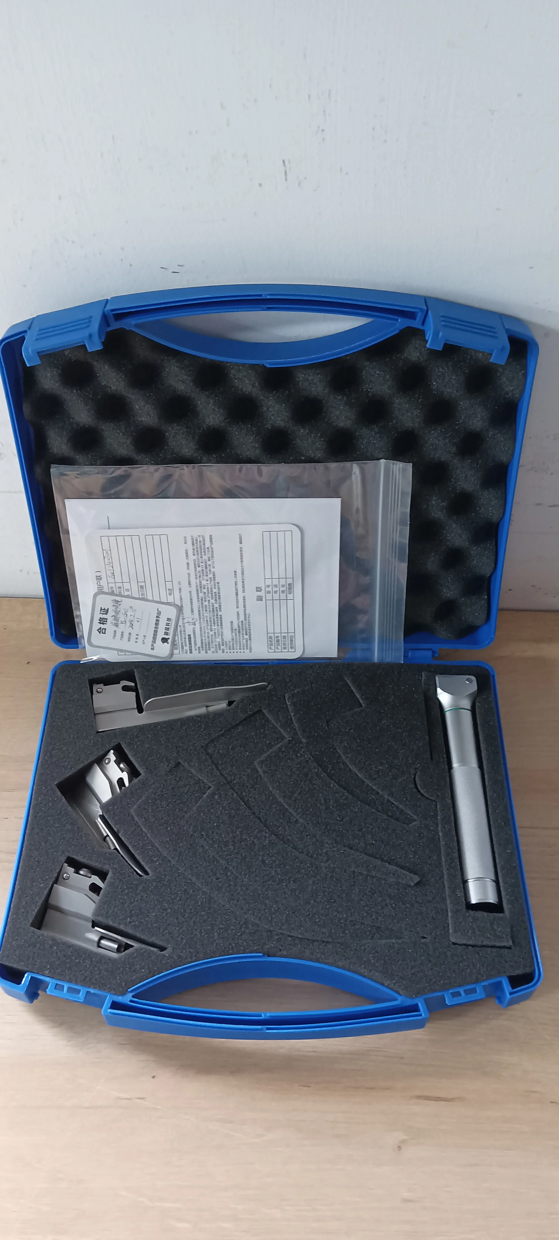 Portable Best Quality Handheld Laringoscopio Anaesthesia Ent Fiber Optic Laryngoscope Set