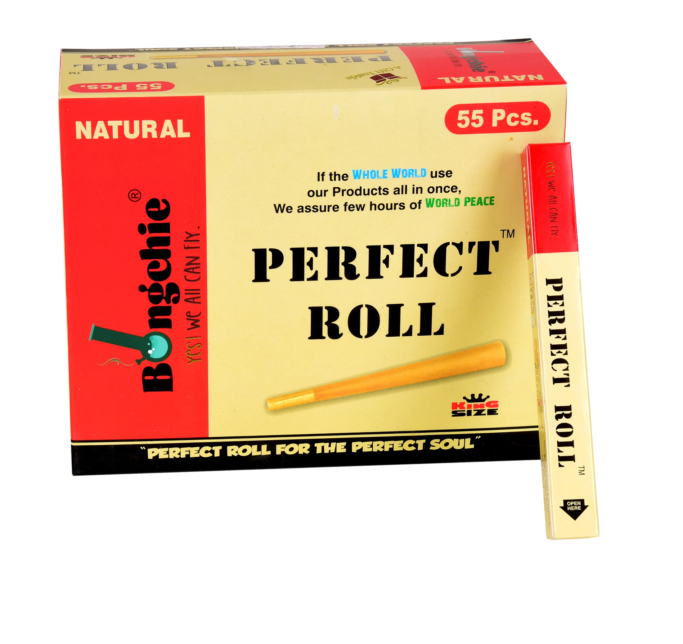 
Good quality brown perfect roll for smoking exporter from india 