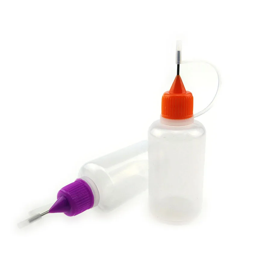 Needle Tip Glue Bottle Applicator DIY Quilling Tool Precision Needle Bottle Squeeze Bottle