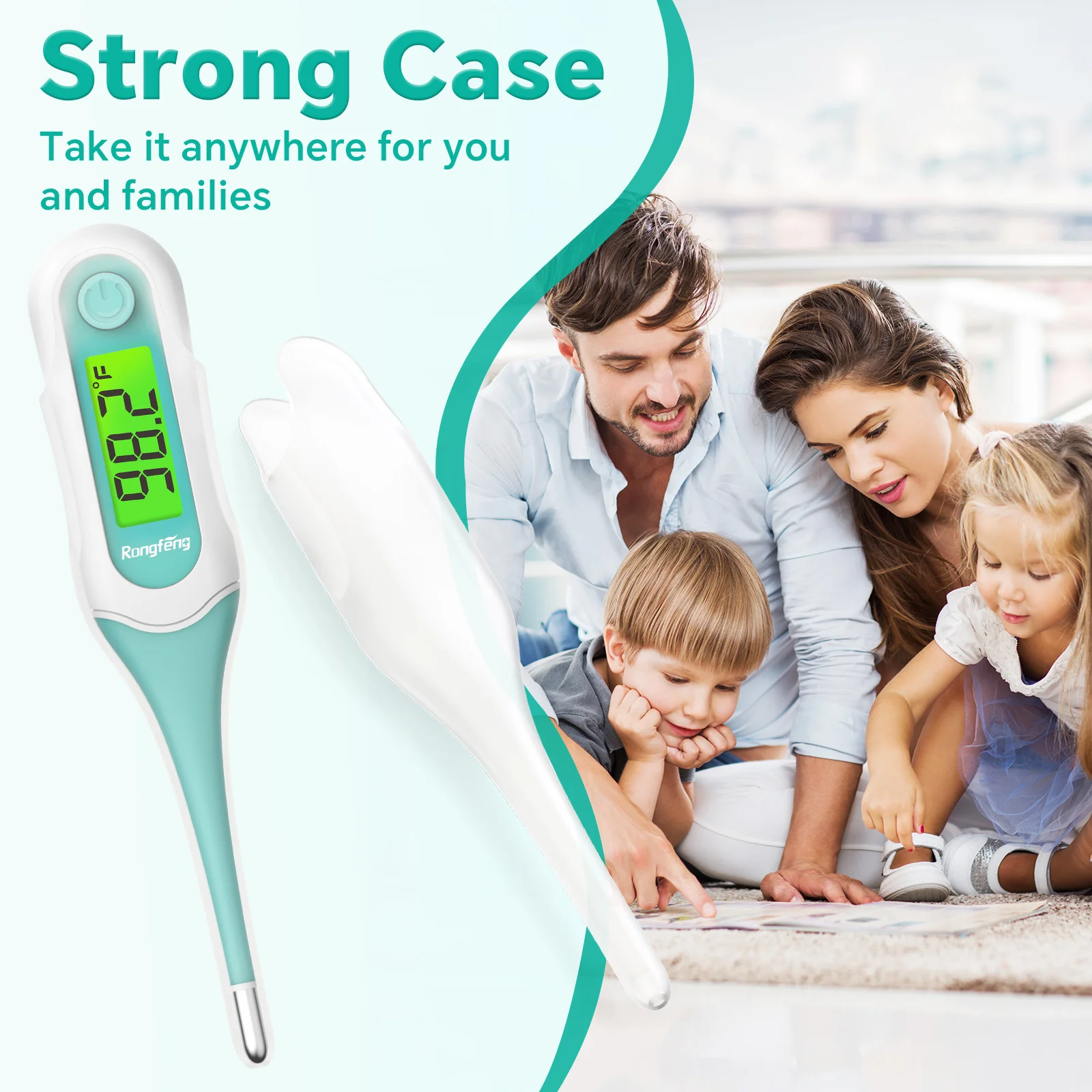 Wholesales Professional Production High Accuracy Household Body Temperature Flexible Lcd Pen Type Clinical Digital Thermometer