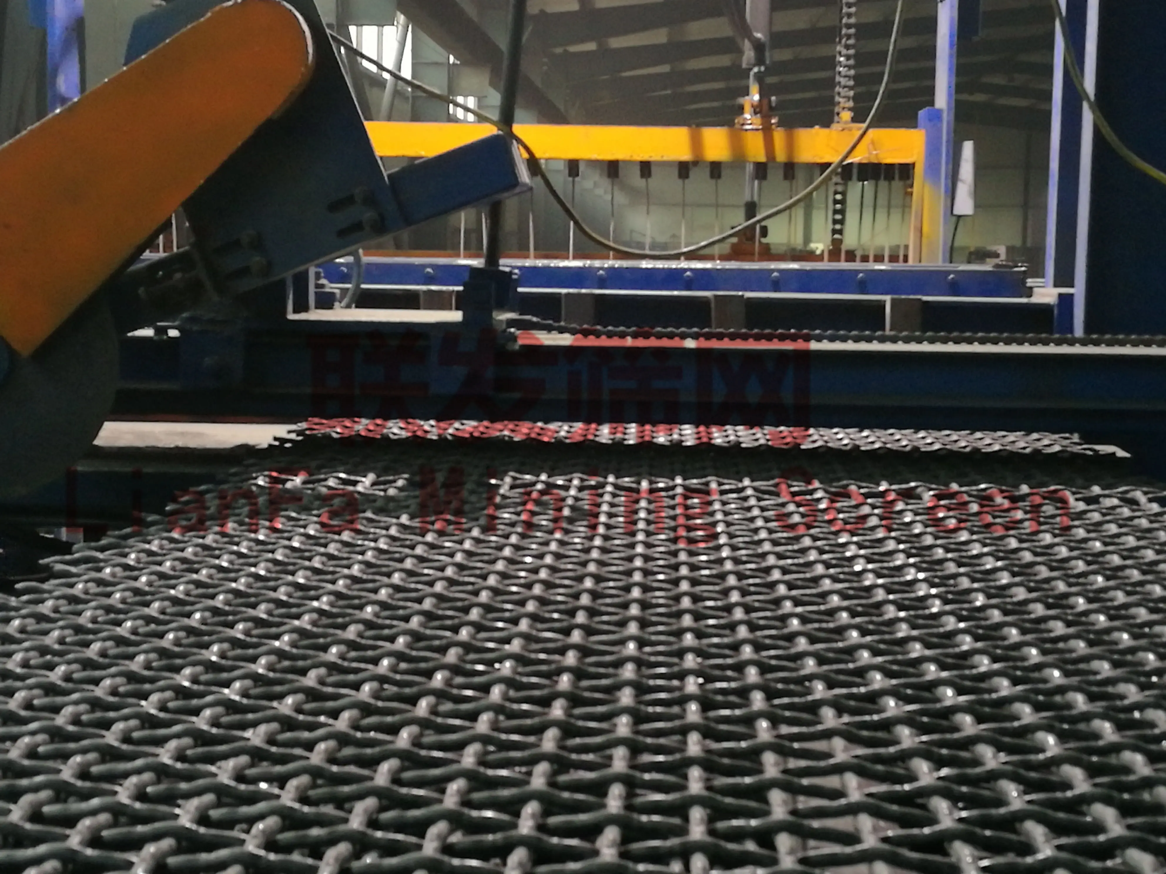 Wholesale 65Mn Steel Quarry Woven Sand Crusher Mine Sieving Screen Mesh With Hooked