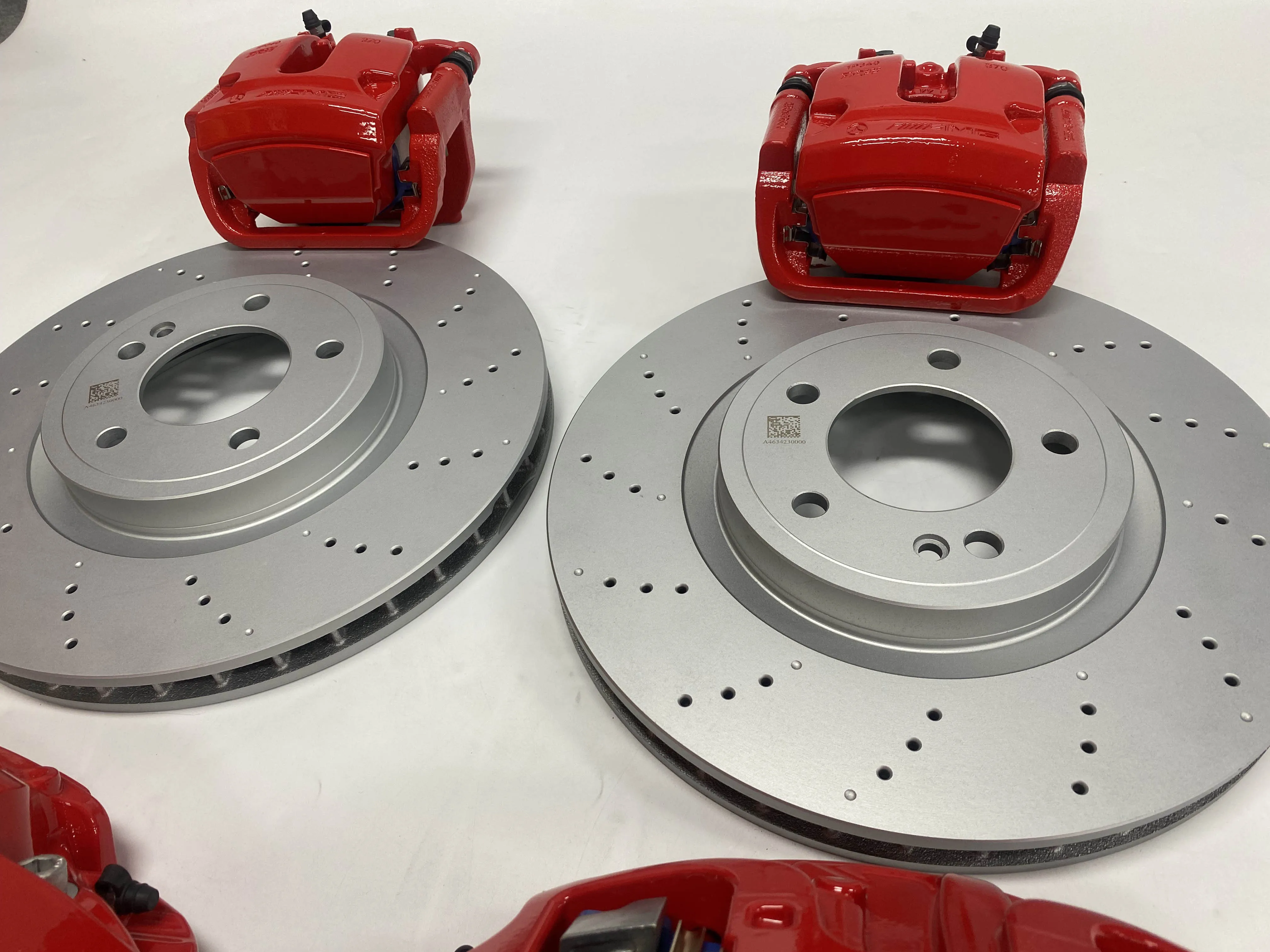 Improved Braking Efficiency Big 6 Piston Brake Caliper for Audi mercedes-benz bmw AMG