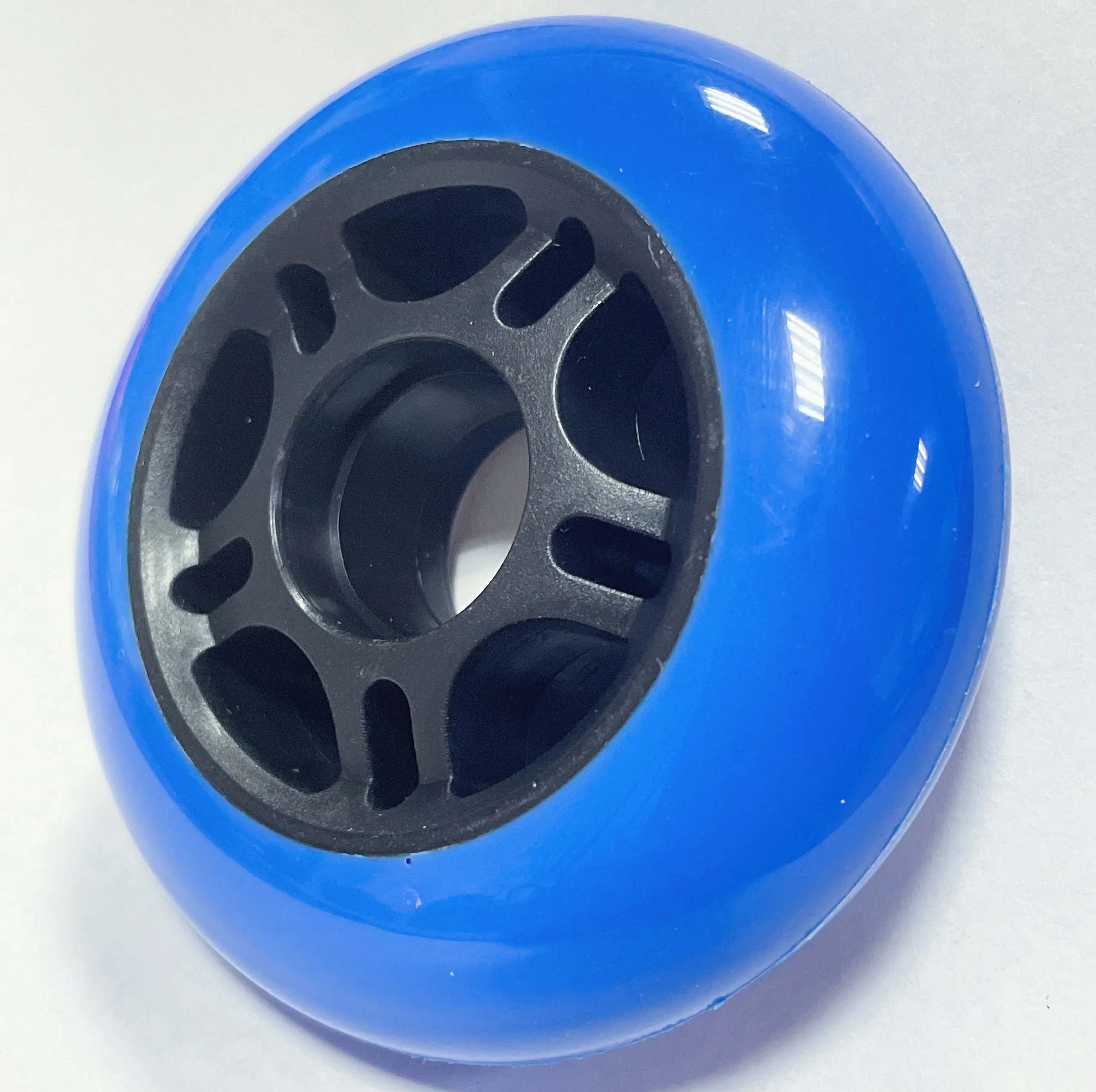 factory wholesale PU skate wheels inline skate wheels hockey skate wheels 80A-85A 80mm x 24mm for teenagers/adults skate shoes