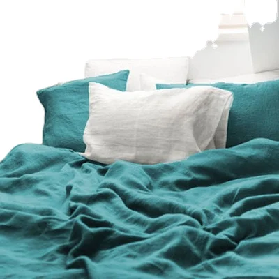 100% Raw Original Organic French Flax Linen Yarn 280cm Extra Wide Width Water Washed Plain Dyed 3 Meters wide Linen Fabric