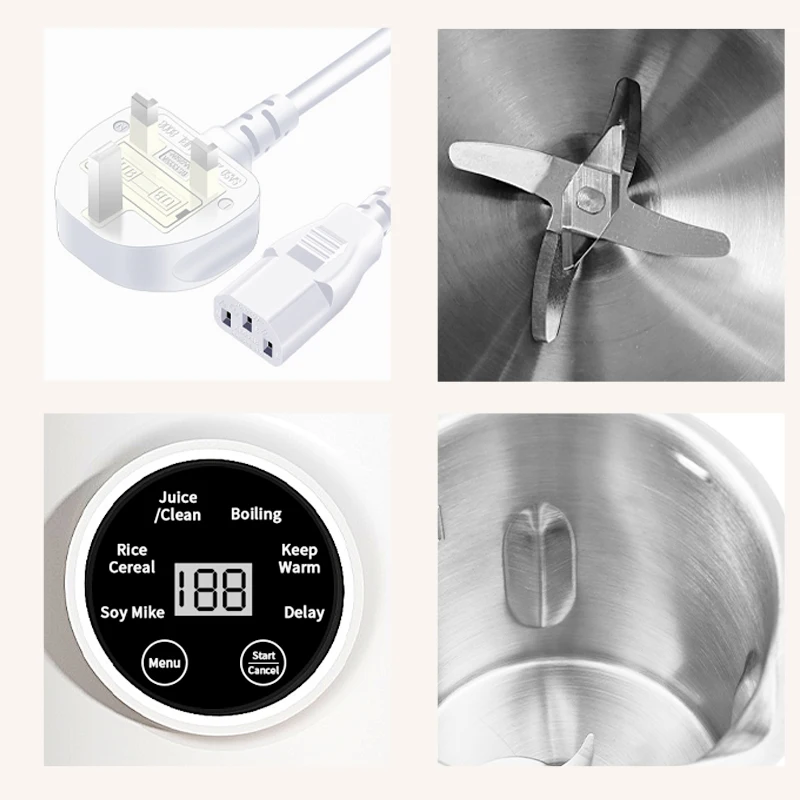 Professional Table Commercial Mixer Food Processor Portable Blender Nut Milk Maker