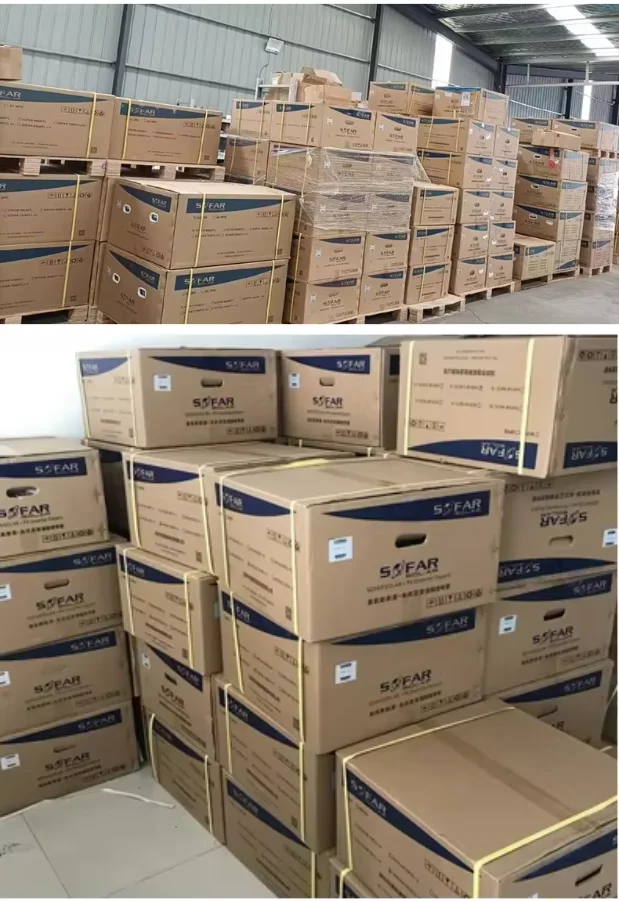 EU Warehouse Lifepo4 A BTS E5~E20-DS5 PRO H4~H10 GTX5000 GTX3000 SofarSolar ME/HYD 5K~20KTL-3PH Hybrid Inverters Battery