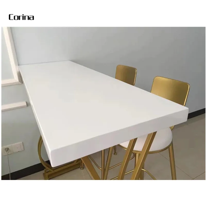 New design Round marble dining table hotel restaurant dining table  drink shop dining tables for store
