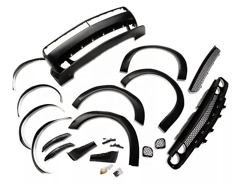 
MP CONCEPTS DEMON Front Bumper kit and four fender flares for Challenger Dodge (2008-2021) 