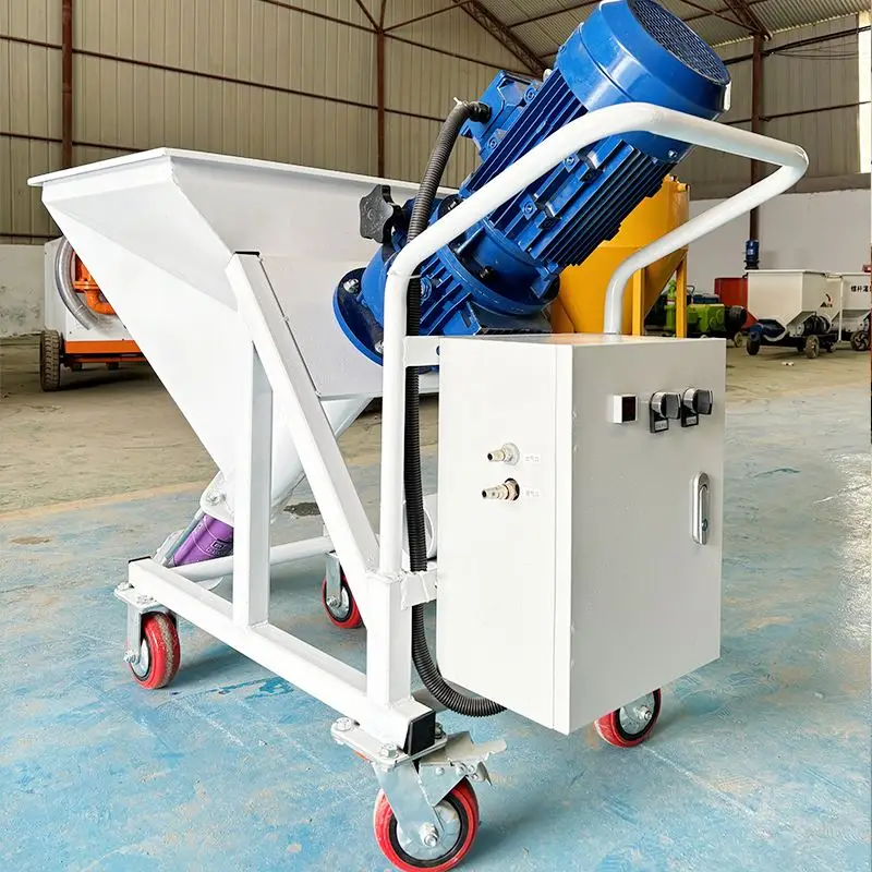 Diesel Cement Automatic Wall Mortar Spray Plaster Gun Mortar Sprayer Plastering Machine
