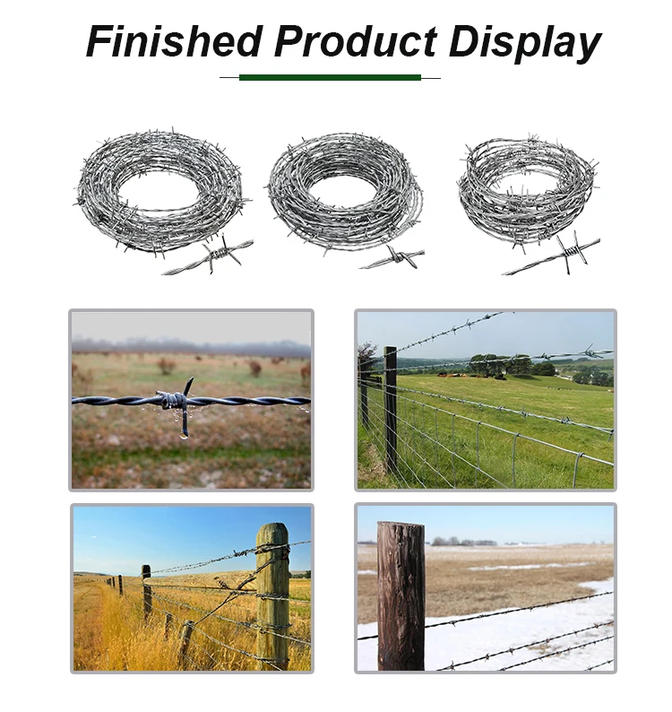 Factory price automatic galvanized twisted barbed wire making machine